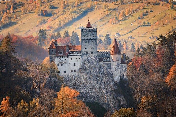 Bran Castle, Peles Castle and Brasov from Bucharest