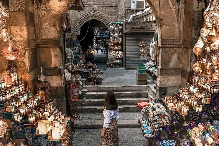 Private Egyptian Museum and Khan el Khalili Bazar Tour