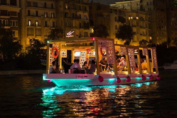 Cairo Cafelluca Nile Sailing Boat Trip Available For Breakfast, Lunch & Dinner