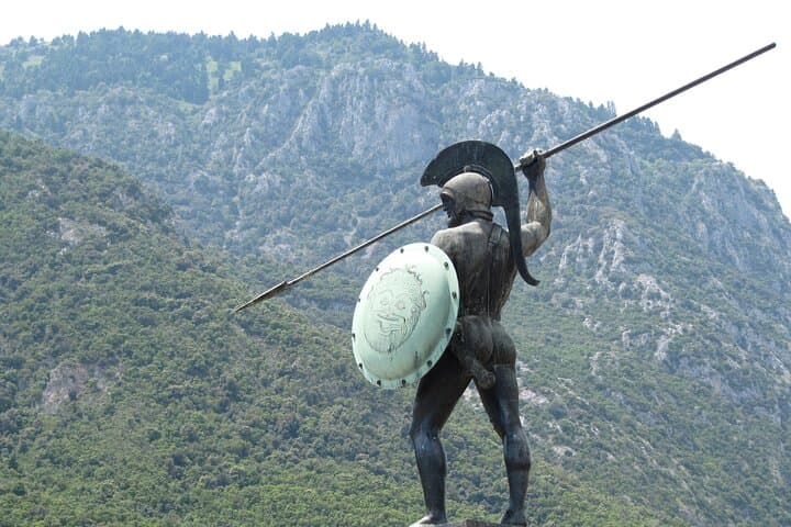 Delphi, Thermopylae, Corycian Cave 300 Spartans Small-Group Tour