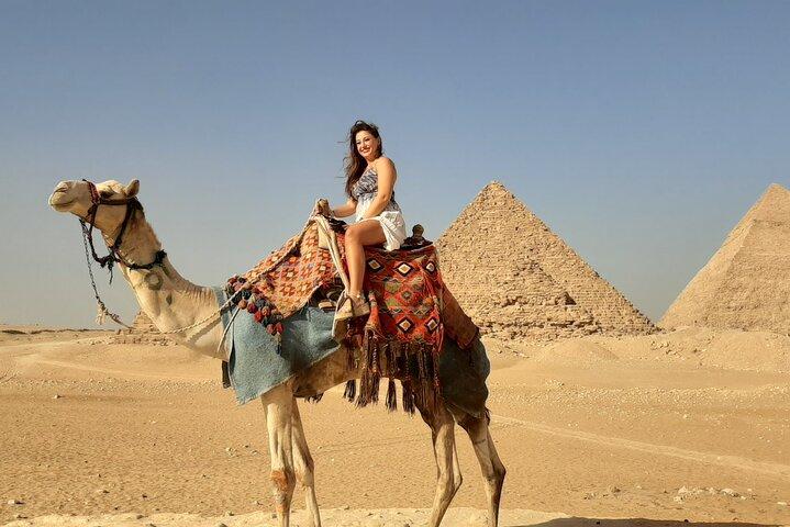 Private All INC-Giza Pyramids,Camel Ride(1 HOUR),Sakkara,Memphis- Lunch Included