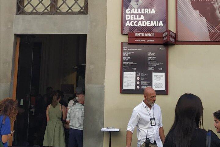 Uffizi & Accademia Audio Guided Tour with Live Guide supplement