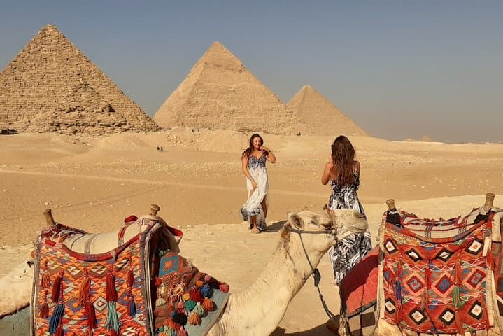 Private ALL INC-Pyramids,Camel(1 HOUR)Egyptian Museum,Four Wheeler( ATV )&Lunch