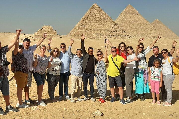 Private All INC-Giza Pyramids,Camel Ride(1 HOUR),Sakkara,Memphis- Lunch Included