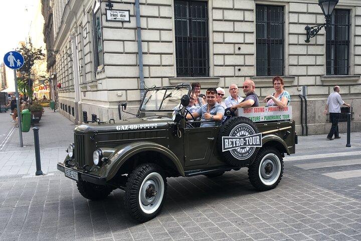 Budapest Private City Tour With a Vintage Russian Jeep