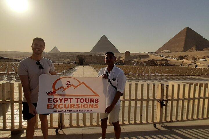 ( Stopover Tour Of Cairo ) Private All Inc.Pyramids,Camel Ride,Museum& Lunch