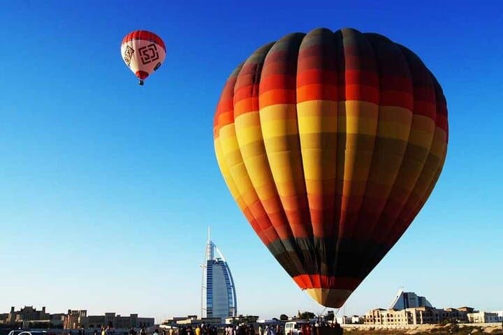 Enjoy Dubai Hot Air Balloon Views From Dubai ( Standard )
