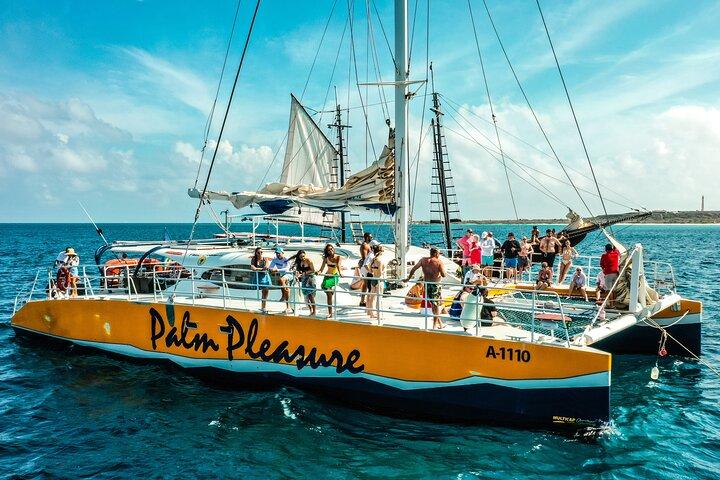 Aruba Afternoon Snorkel Sail aboard Palm Pleasure Catamaran