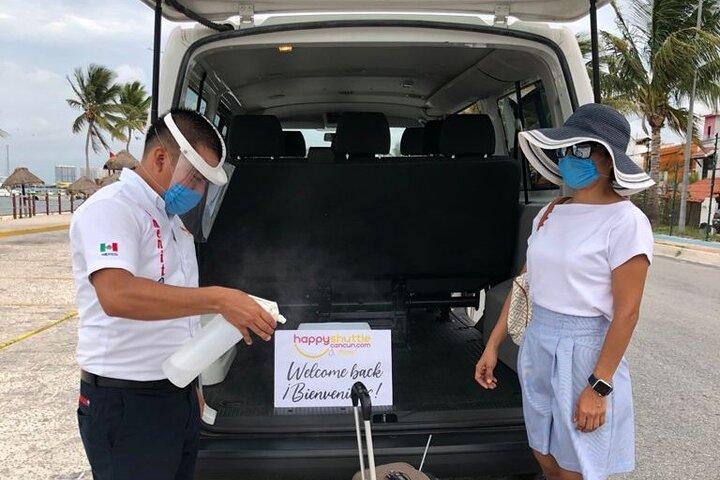 Private Roundtrip Transportation from Cancun Airport to Playa del Carmen