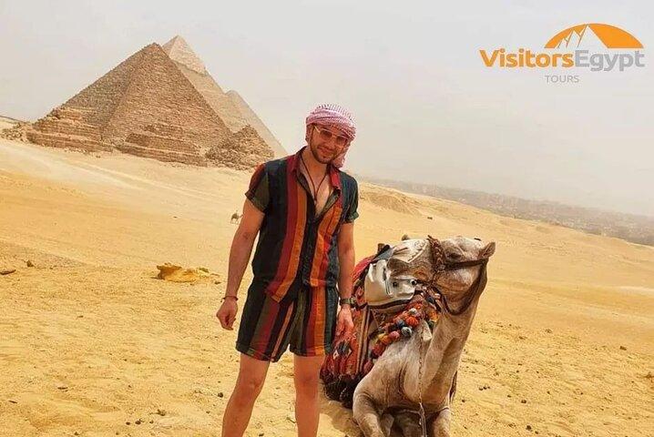 Private tour at The Pyramids & Sphinx by Camels in Cairo