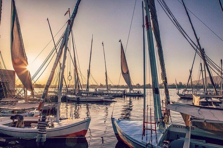 Felucca sail around Aswan’s Islands & Nubian Lunch