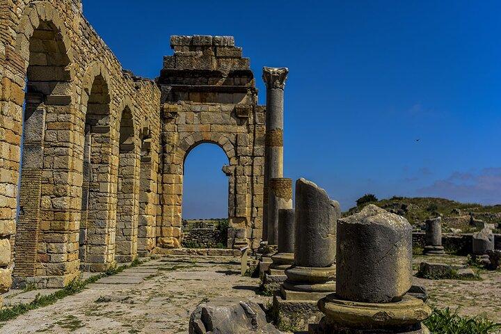 Day trip to Volubilis, Moulay Idriss and Meknes from Fez