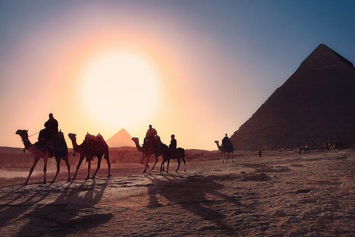 Day Tour To Giza Pyramids With Camel Ride And Egyptian Museum In Cairo