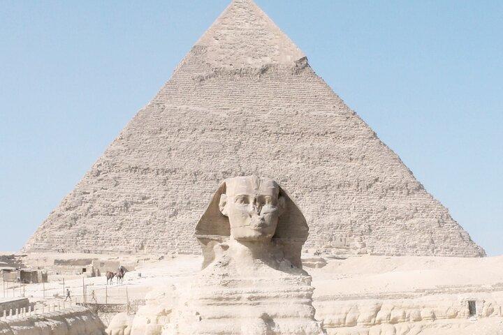 Day Tour To Giza Pyramids With Camel Ride And Egyptian Museum In Cairo