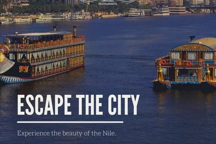 Nile Dinner Cruise 5 stars with show and belly dancer