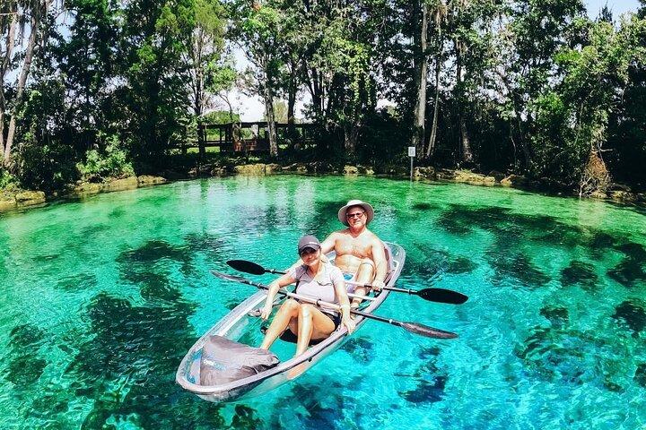 Clear Kayak Three Sisters Springs & Manatee Tour Of Crystal River