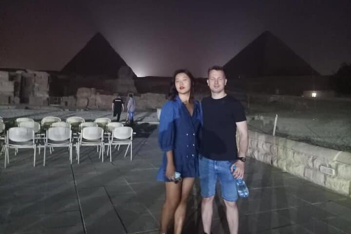 Sound and Light Show at Giza Pyramids