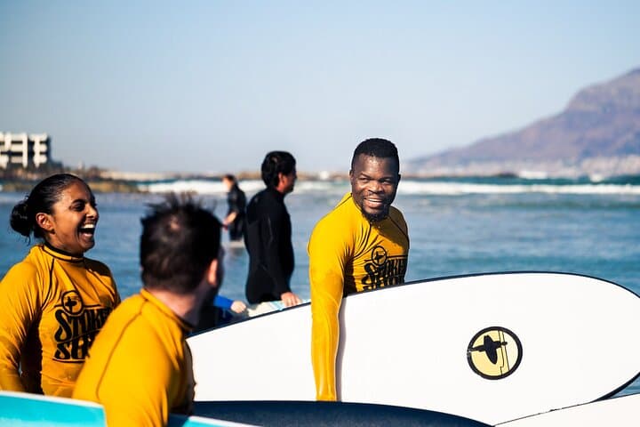 Private Surf Lesson in Cape Town – Transport & Photos Included