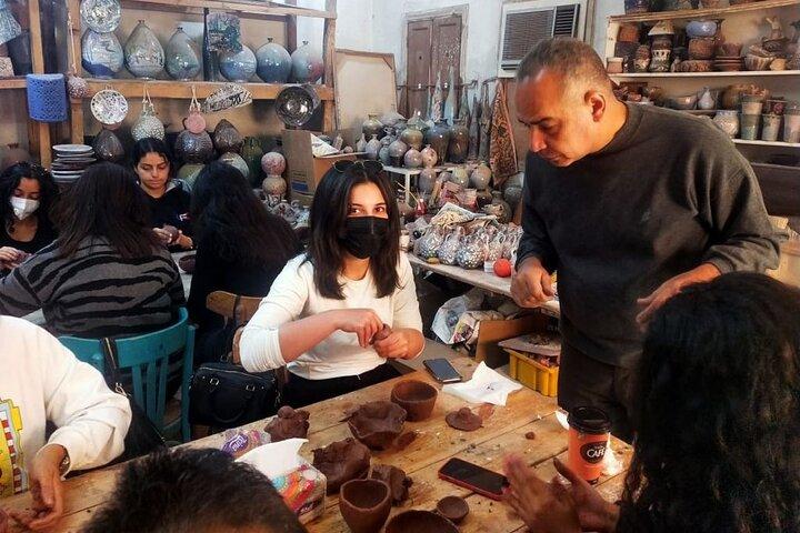 Private Cairo Unusual Tour To Pottery Workshop for Beginners