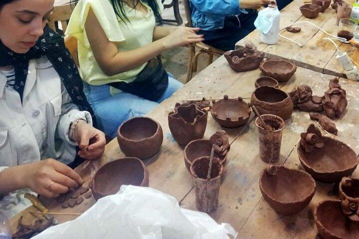 Private Cairo Unusual Tour To Pottery Workshop for Beginners