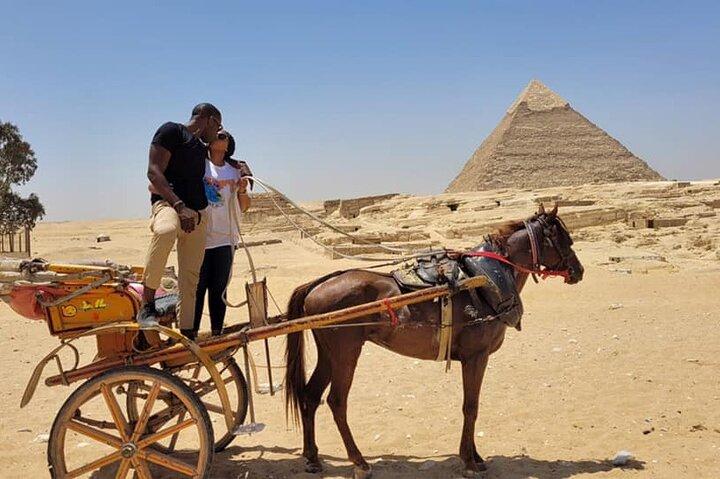 Layover Cairo Private Giza Pyramids, Camel Ride ,Quad Bike ,Nile dinner cruise