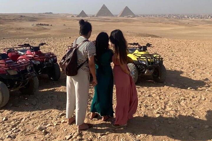 Quad Bike, Lunch & Camel Ride Private Tours from Cairo Giza Hotel