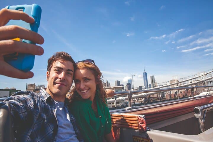 New York: Hop-On Hop-Off Sightseeing Tour by Open-top Bus