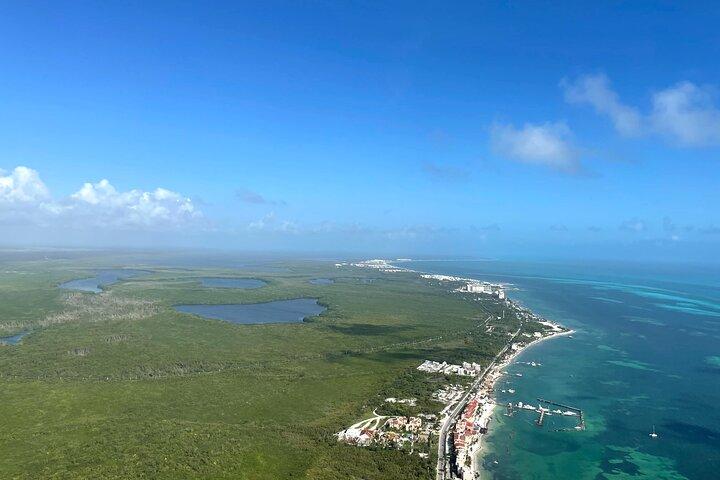 Plane rental Cancun to Cozumel