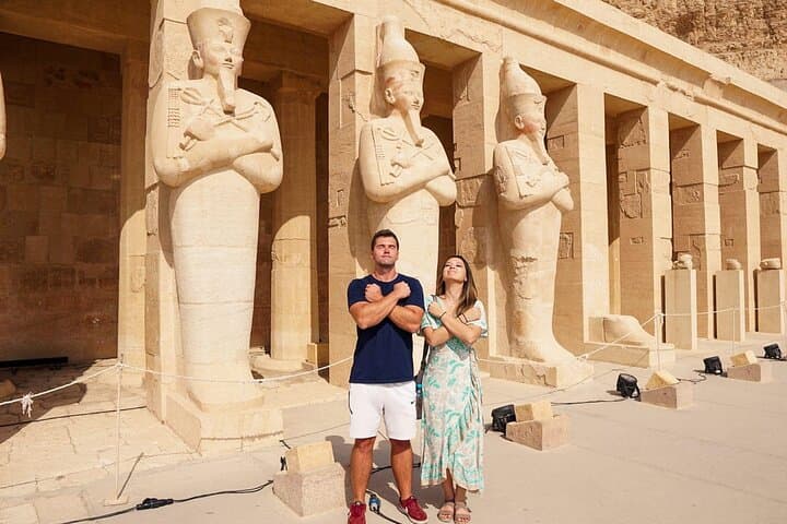 Full-Day Luxor private Tour from Cairo by Plane with Lunch