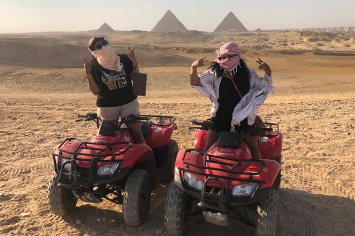 Private Giza Pyramids, Sphinx, Quad Bike, Camel Ride, Nile Dinner Cruise