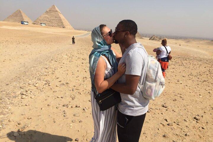 Private Tour Giza pyramids, Camel Ride, Lunch, Nile Dinner Cruise & Shopping