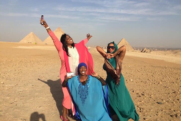 Private Tour Giza Pyramids, Sphinx, Lunch , 60min Quadbike ATV , camel ride