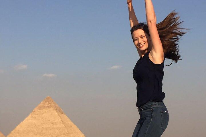 8-Private Hours Giza pyramids ,Egyptian museum ,lunch and Camel Ride