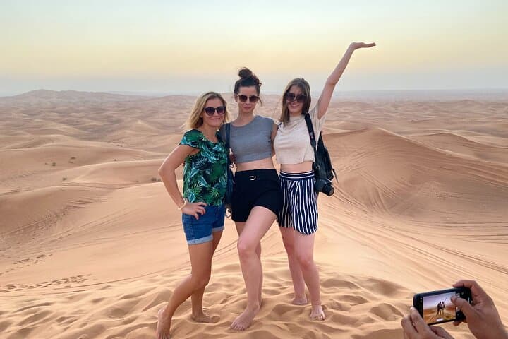 VIP Evening Desert Safari with Camel Ride & BBQ Dinner–Shared Car