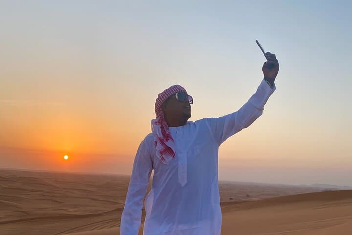 VIP Evening Desert Safari with Camel Ride & BBQ Dinner–Shared Car