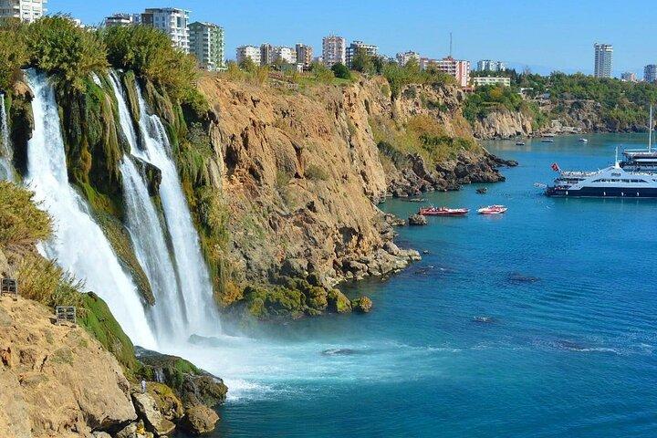 Antalya: Falez Cliffs & Waterfalls Boat Trip with Lunch