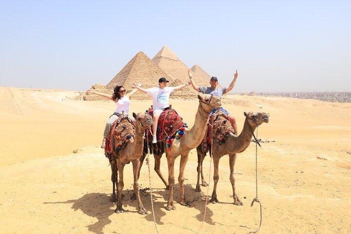 Camel Ride at The Pyramids During Sunset or Sunrise With Pick up