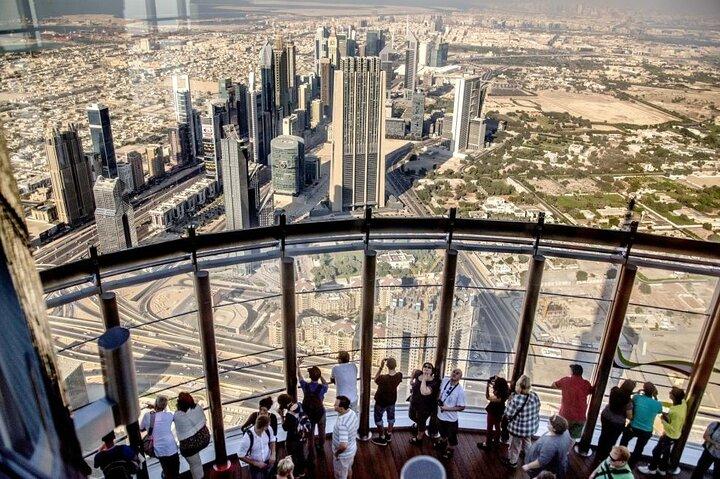 Full Day Dubai City Tour with Burj Khalifa & Underwater Zoo Ticket