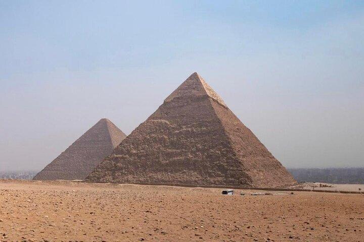 Tour to Giza pyramids Sphinx with local guide