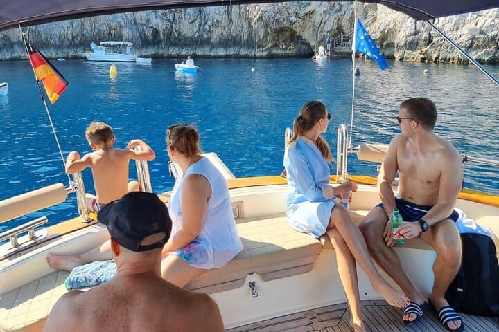 From Castellammare di Stabia: Capri Blue Grotto Boat Day Tour