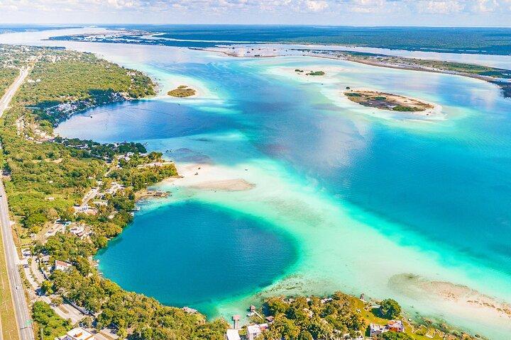 BACALAR Seven Color Lagoon Boat Excursion from Costa Maya