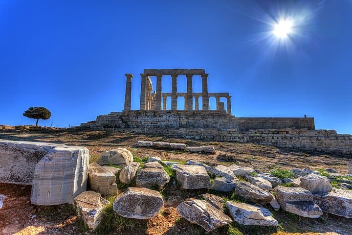 Cape Sounio, Temple of Poseidon, Athenian Riviera Private Tour from Athens