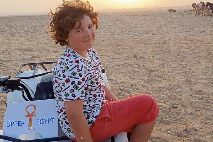 Quad Bike Trip At Desert of Giza Pyramids