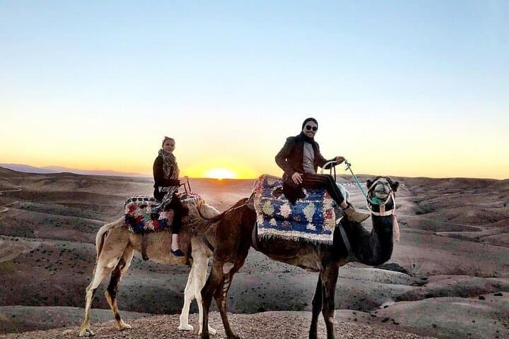 From Marrakech: Agafay Desert Camel Experience