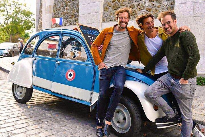 Vintage 2CV Adventure: 3-Hour Paris Highlights Tour