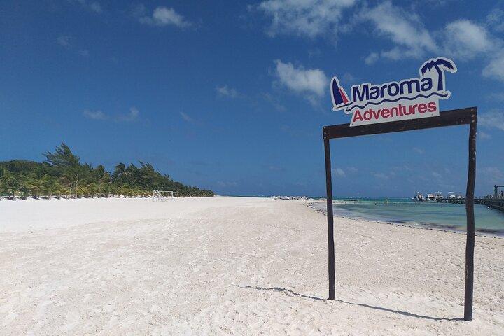 Full day pass & brunch in the best Beach Club in the Riviera Maya