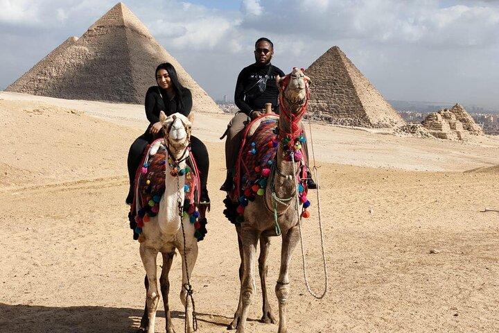 All inclusive Giza Pyramids, Sphinx ,lunch, Camel& inside pyramid