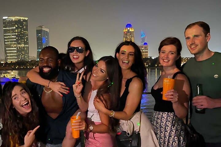 Dubai Marina Luxury Yacht Party with BBQ, Open Bar & Live DJ