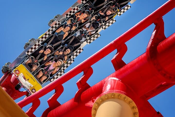 The Big Apple Coaster at New York New York Hotel and Casino
