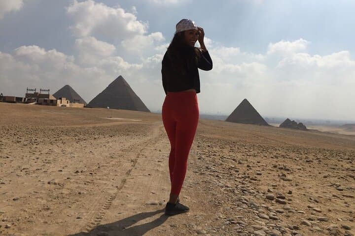 Full Day Giza pyramids and Cairo Museum day tour from Luxor by domestic flight